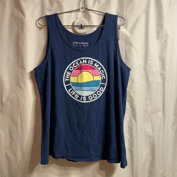 Life Is Good Tops Life Is Good Tank Top Nwot Poshmark